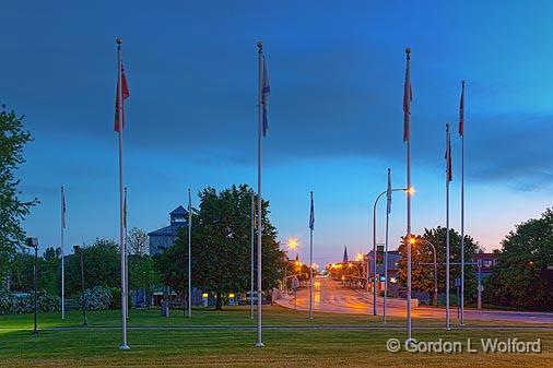 Smiths Falls At Dawn_16471-3.jpg - Photographed at Smiths Falls, Ontario, Canada.